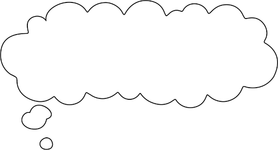 Speech bubble top